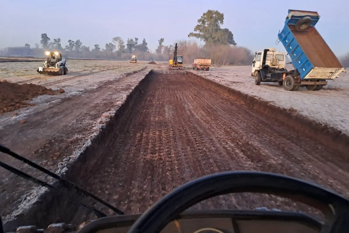 Marcos Paz - Zanja trapezoidal